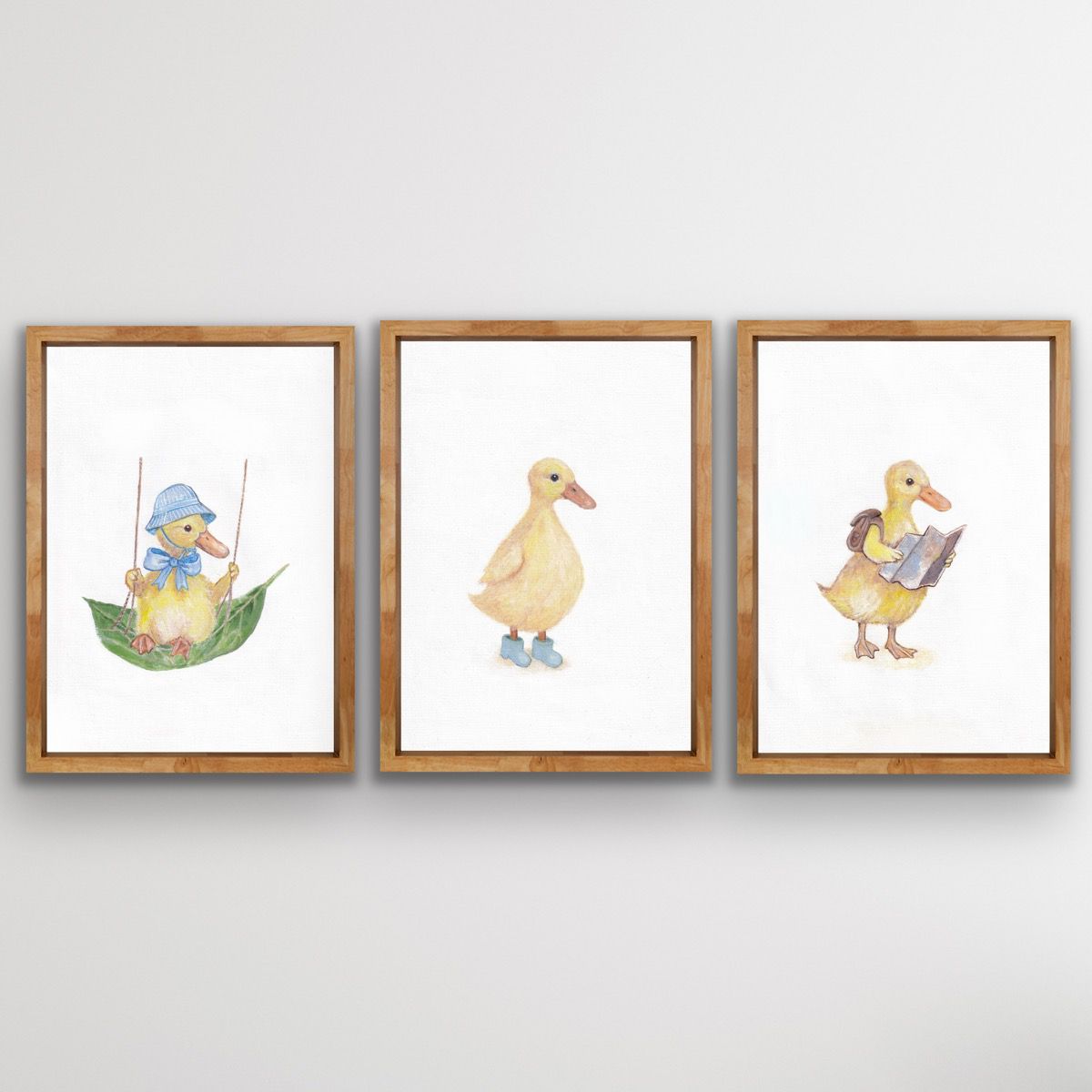 Duck Trio - Puddles, Cuddles and Muddles