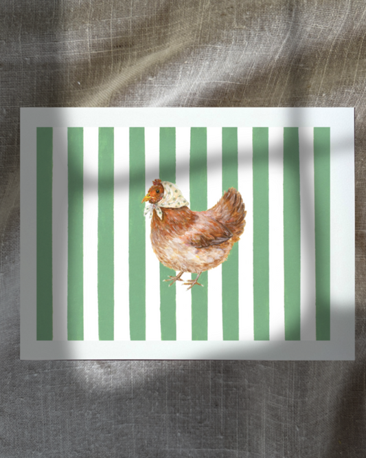 Headscarf Hen