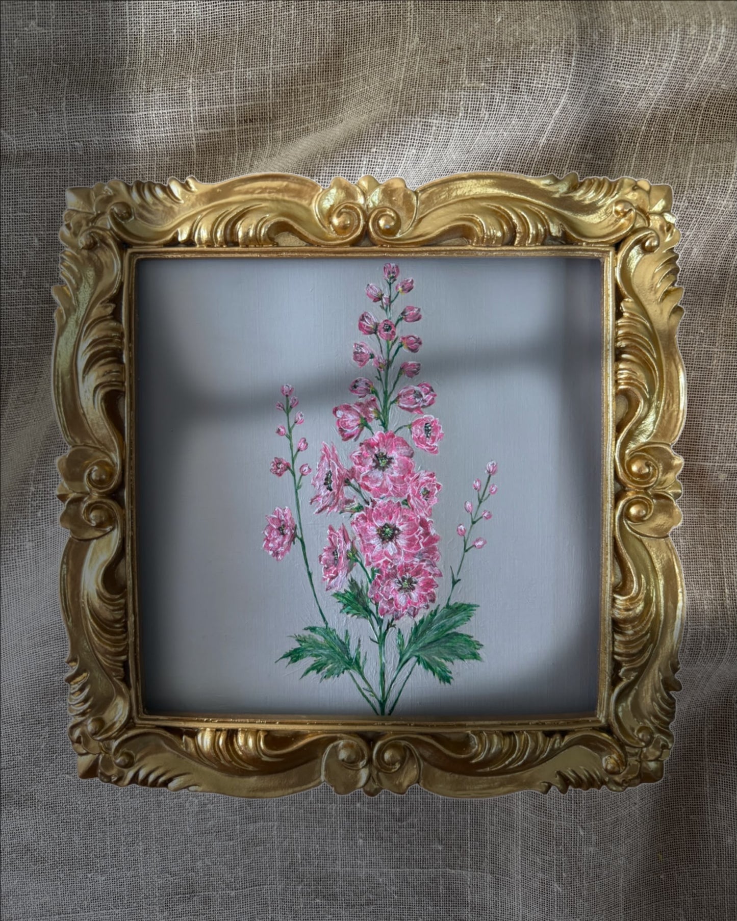 July Delphiniums