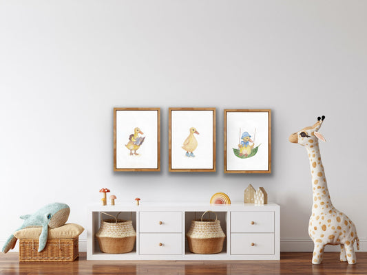 Duck Trio - Puddles, Cuddles and Muddles