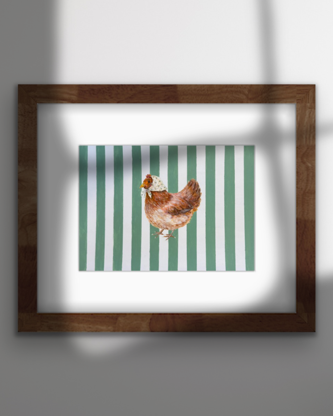 Headscarf Hen